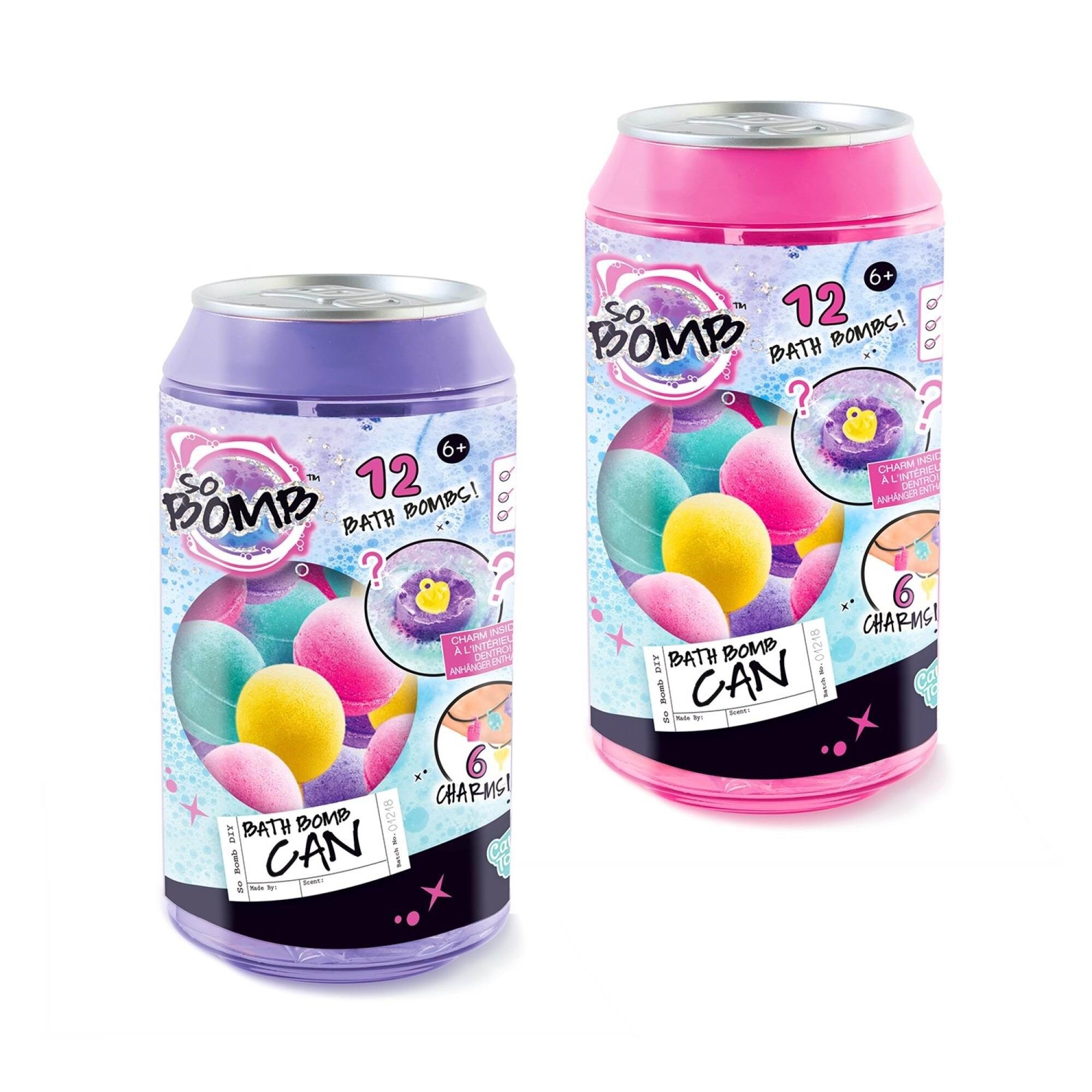 So Bomb Bath Bomb Cans - Assorted - Kreativ Spiele 11046