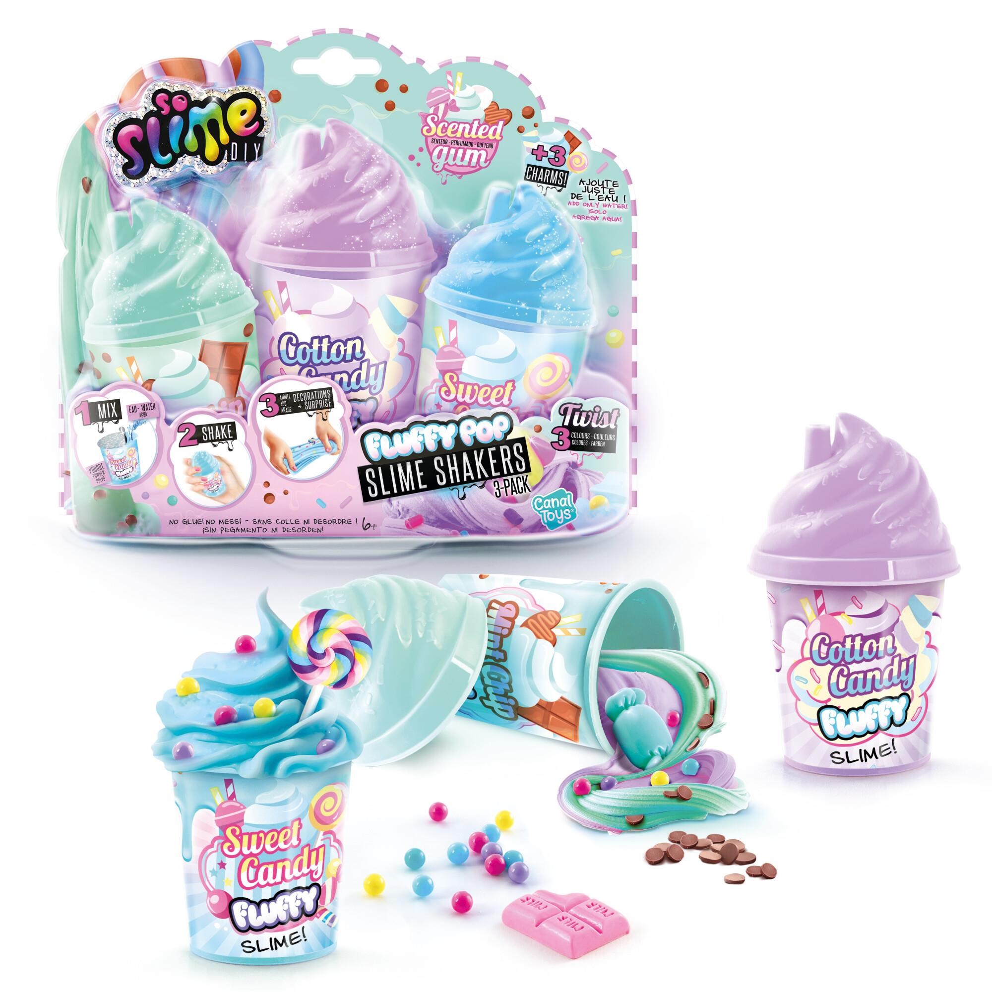 So Slime Slime Shaker Fluffy 3-pack - Kreativ Spiele 1101-0