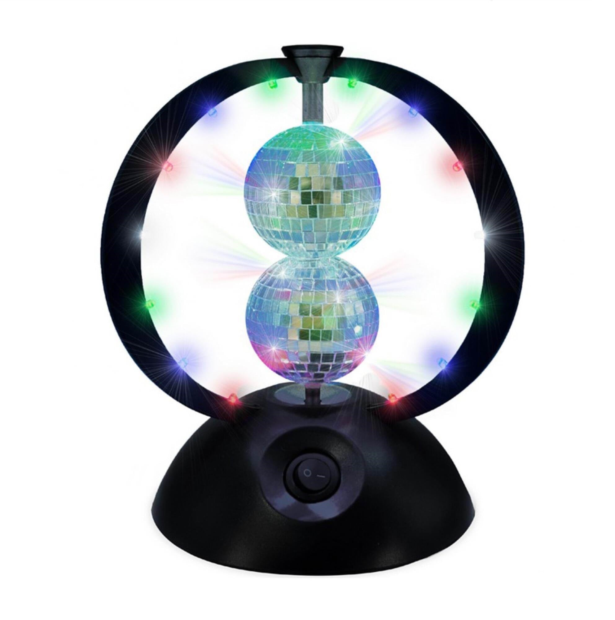 Music Rotating Double Mirror Ball - Musik