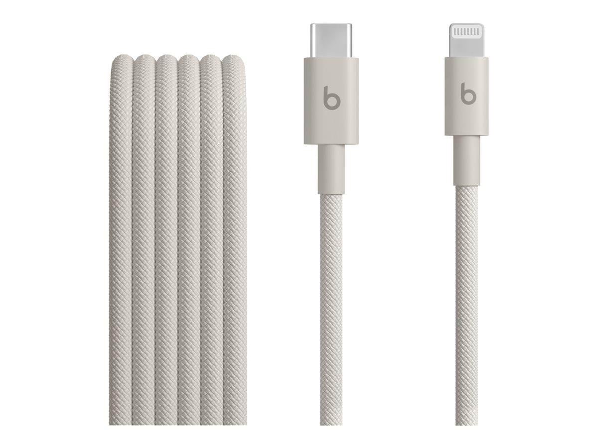 Apple Beats Usb-c to Lightning Woven Cable (1.5 m / 5 ft.) - Surge Stone - Usb Kabel Beige Mdgl4zm/a