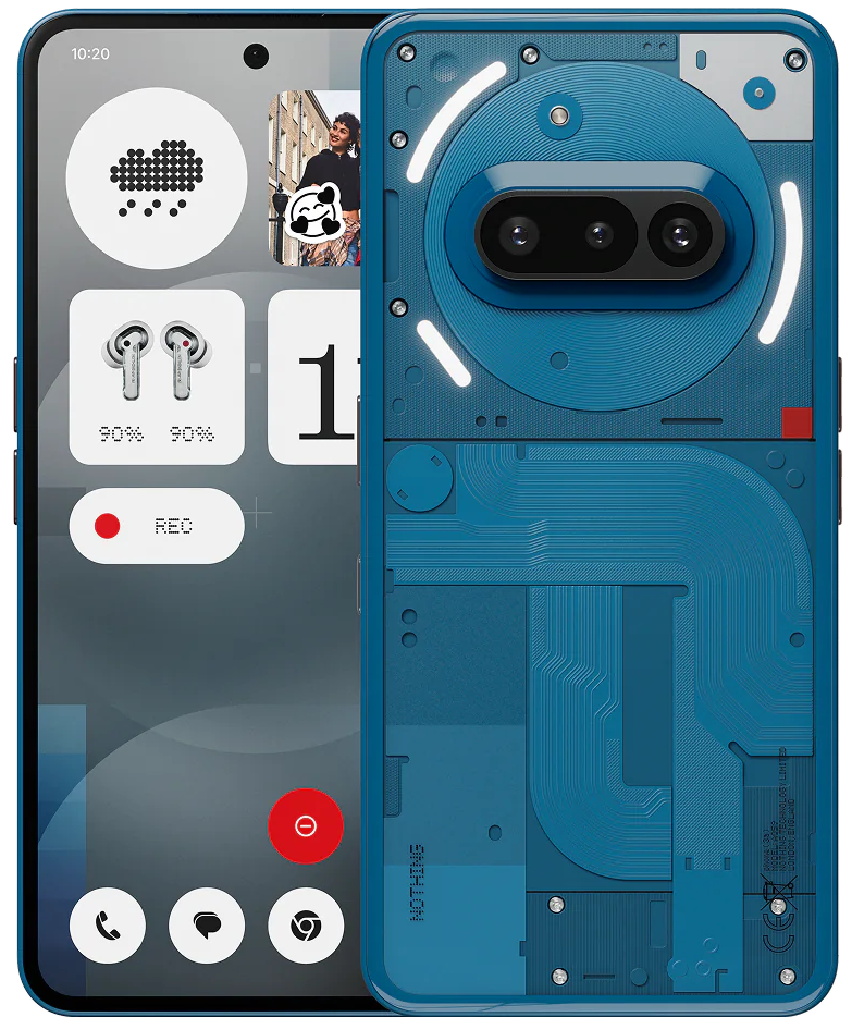 Nothing Phone (3a) 256gb/12gb - Blue - Handys Smartphones Blau A10400153