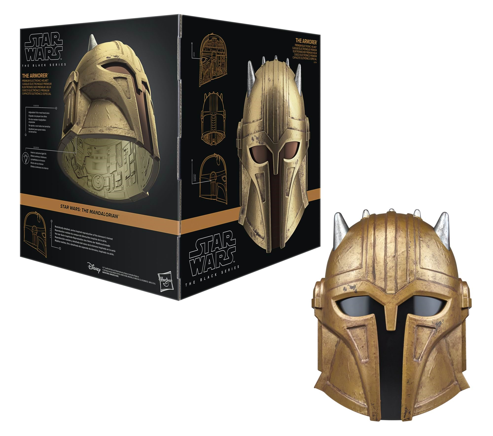 Star Wars The Black Series The Armorer Electronic Helmet - Kostueme