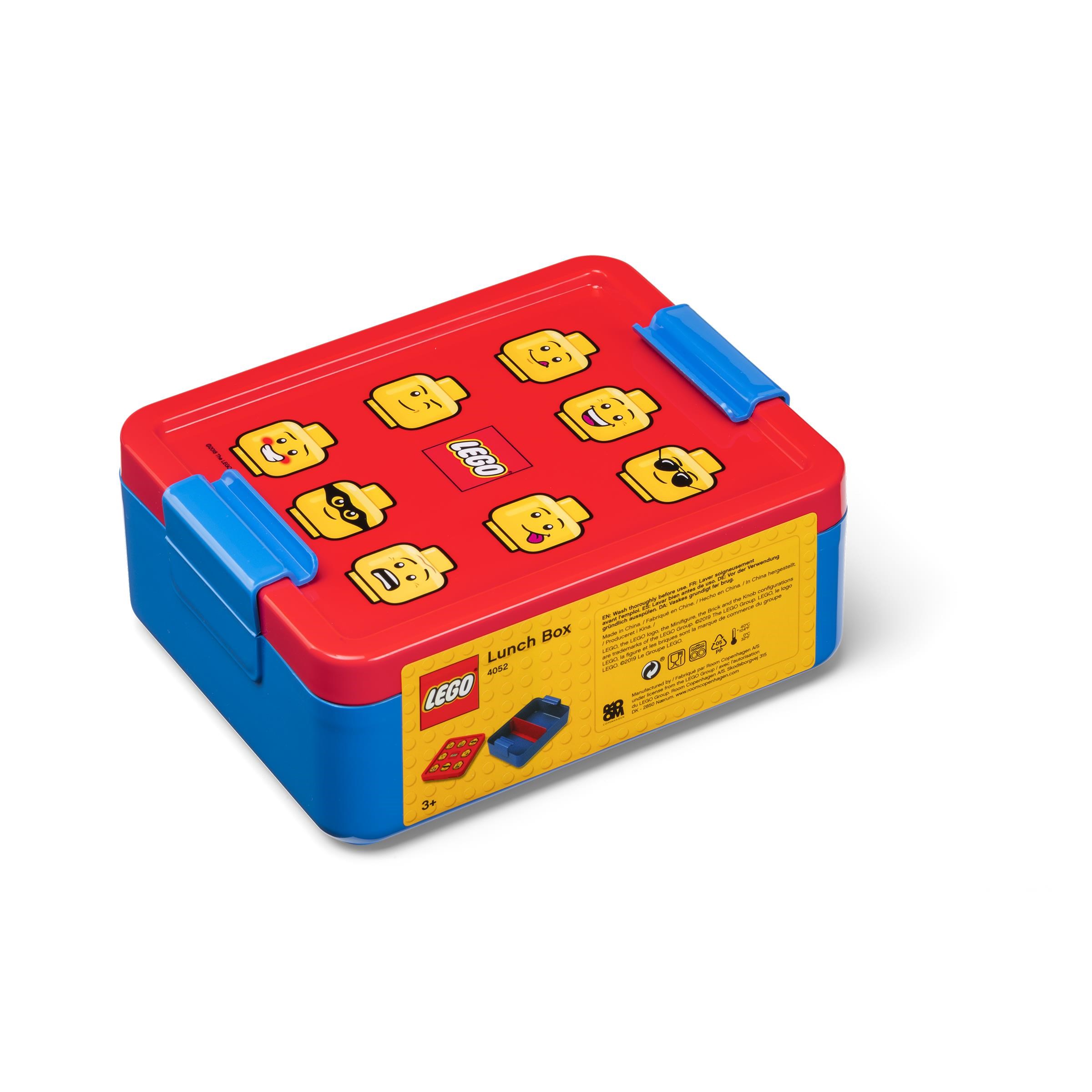 Euromic Lego Lunch Box W/divider - Iconic - Hobby Zubehoer