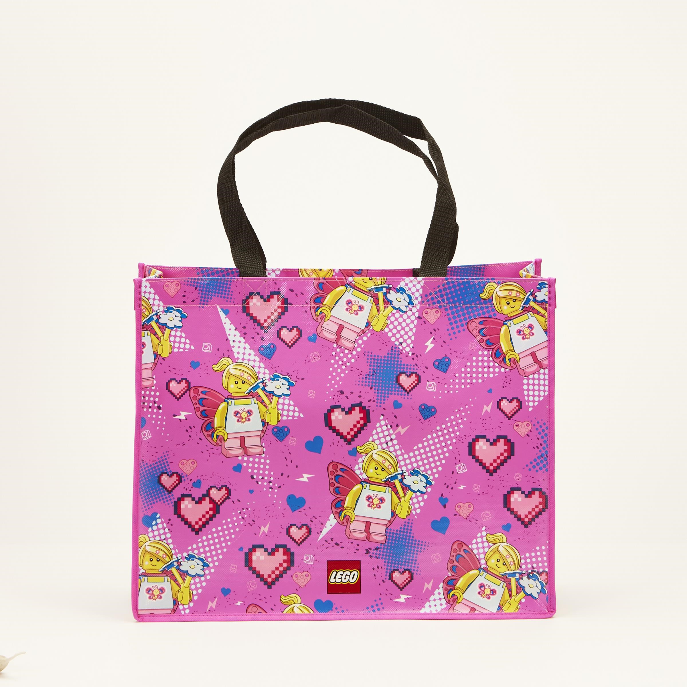 Euromic Lego Character Tote Bag Butterfly Girl 41x33 cm - Hobby Zubehoer