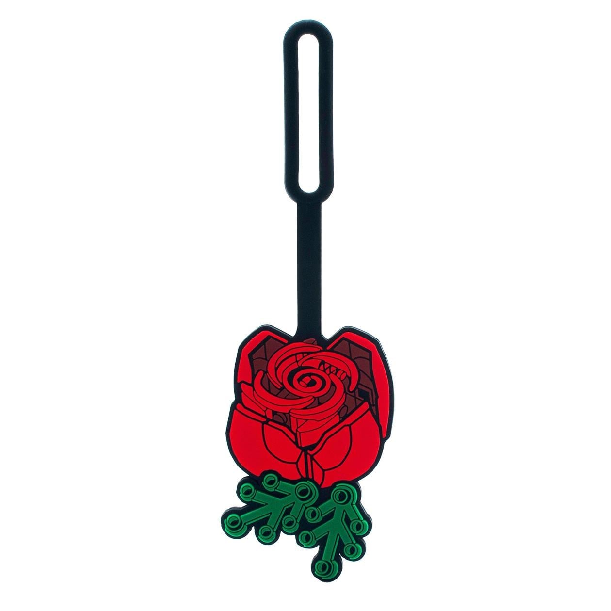 Euromic Lego Iconic Luggage Tag Flowers Rose - Hobby Zubehoer
