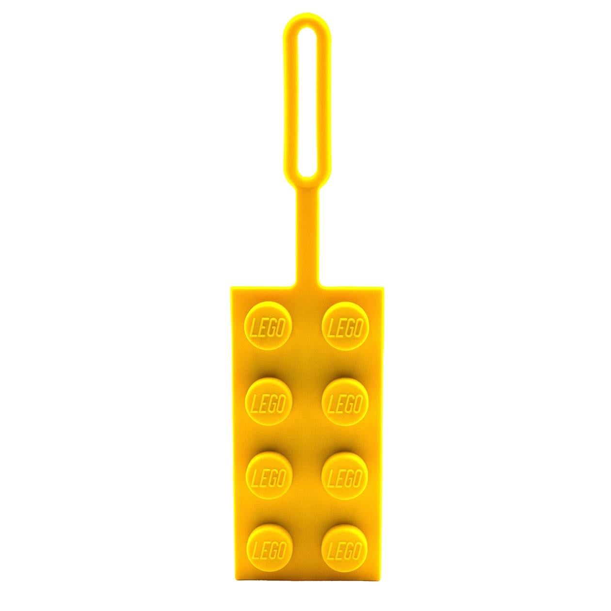 Euromic Lego Bag Tag/luggage Tag Yellow Packed on Printed Card - Hobby Zubehoer 4006151-53657