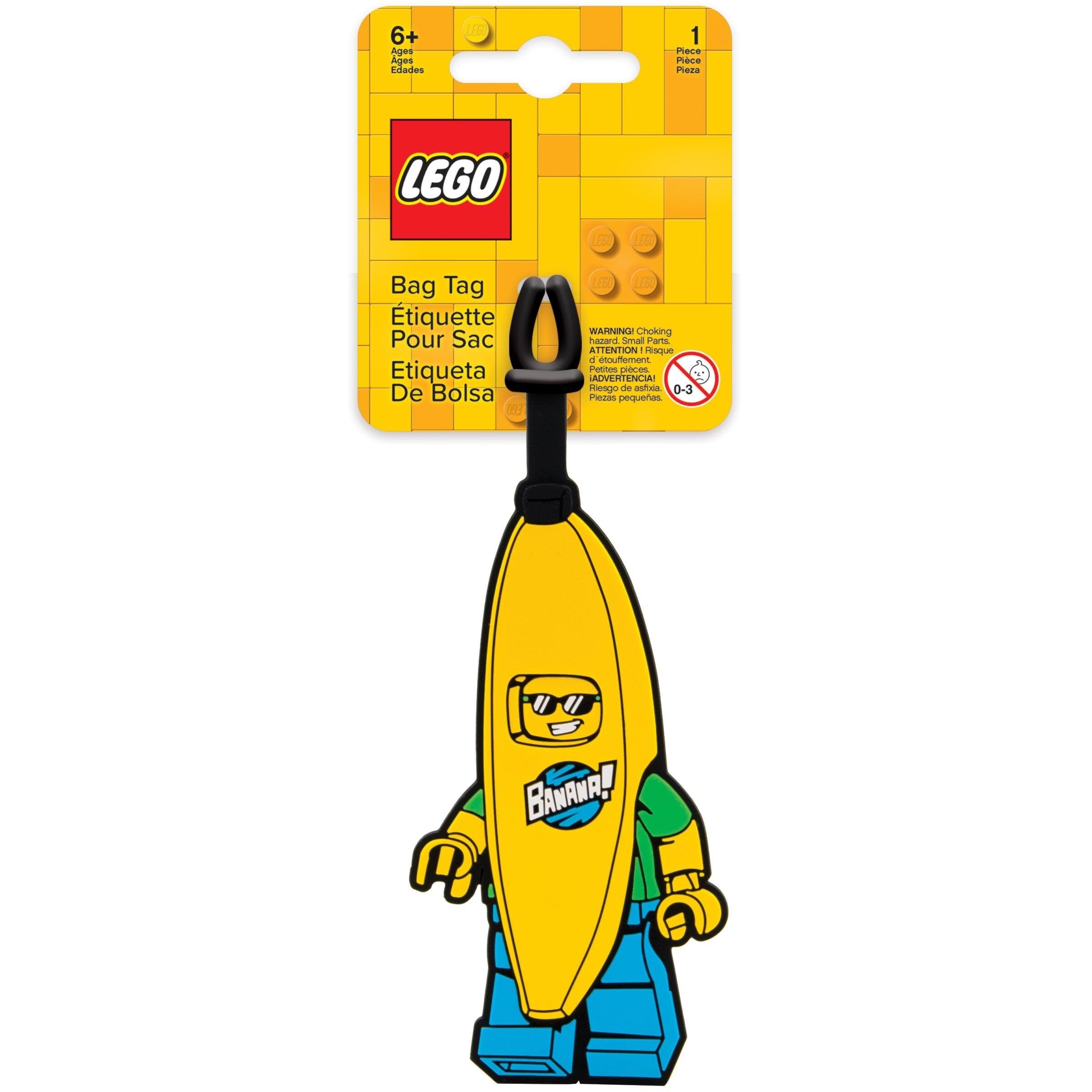 Euromic Lego Iconic Bag Tag-banana Guy - Hobby Zubehoer