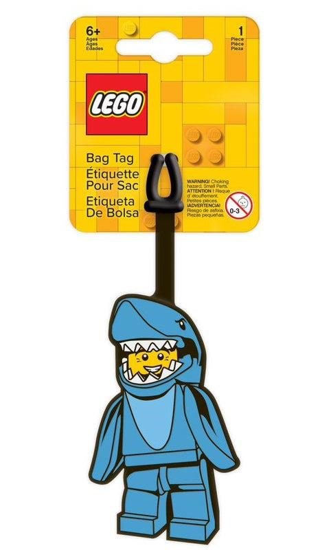Euromic Lego Iconic Bag Tag-shark Suit Guy - Hobby Zubehoer