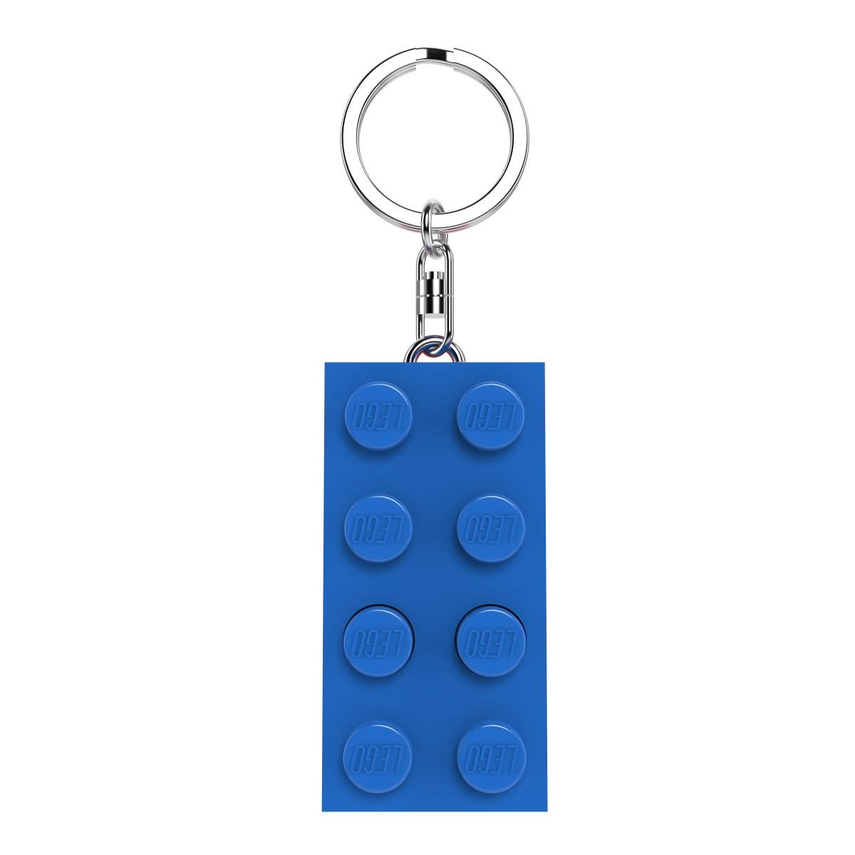 Euromic Lego Minifigurines Keychain Light 2x4 Brick Blue - Hobby Zubehoer 4006036-ke234hb