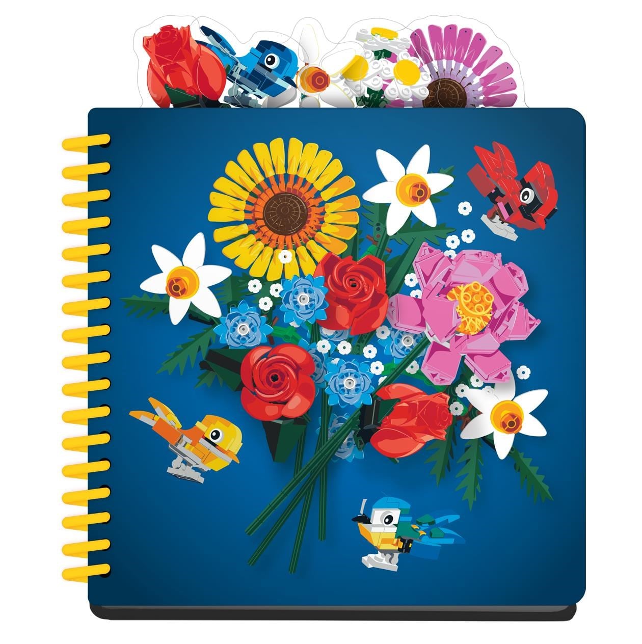 Euromic Lego Icon Botanicals Tab Notebook - Hobby Zubehoer