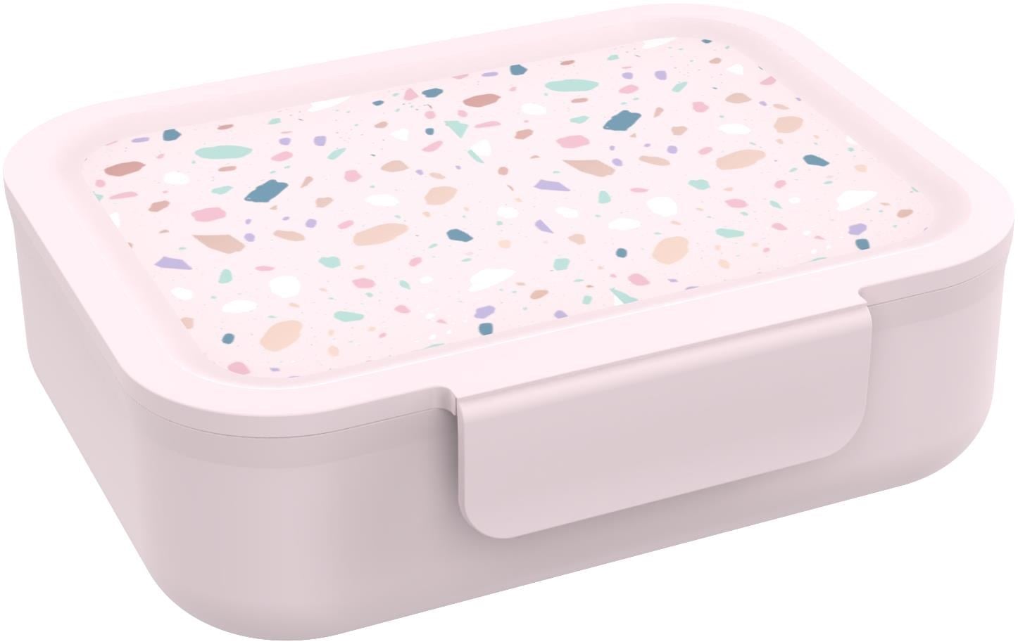 Euromic Lunch Buddies Terrazzo Lunch Box W/clip & Divider - Schul Zubehoer 088908724-21200461