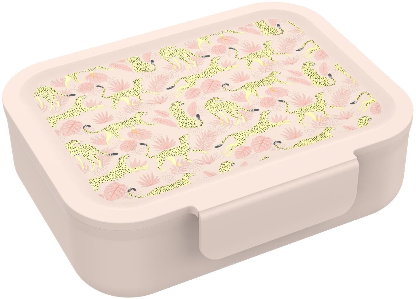 Euromic Lunch Buddies Leopard Lunch Box W/clip & Divider - Schul Zubehoer