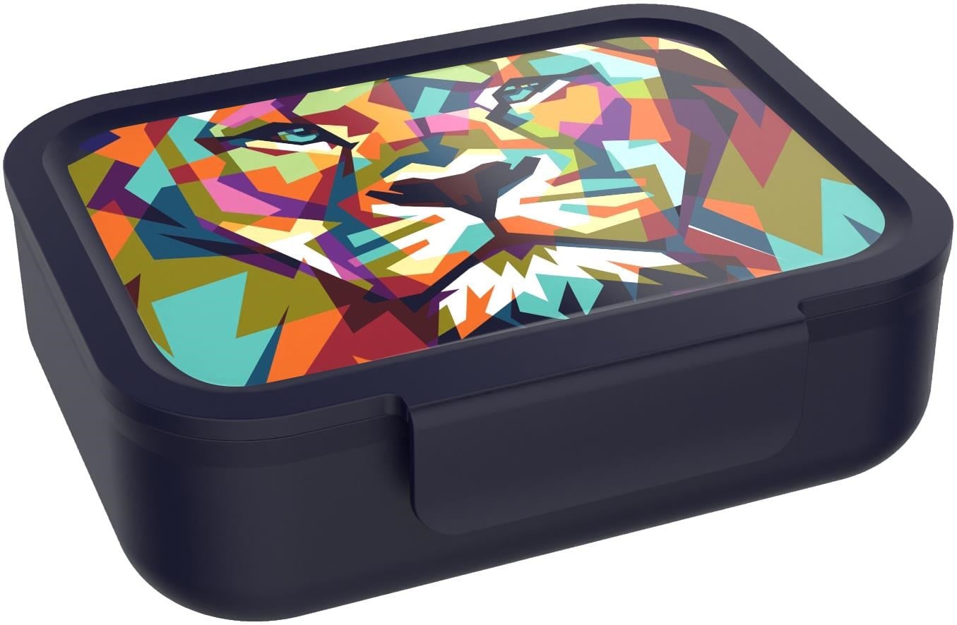 Euromic Lunch Buddies Lion Lunch Box W/clip & Divider - Schul Zubehoer 088908724-21000241