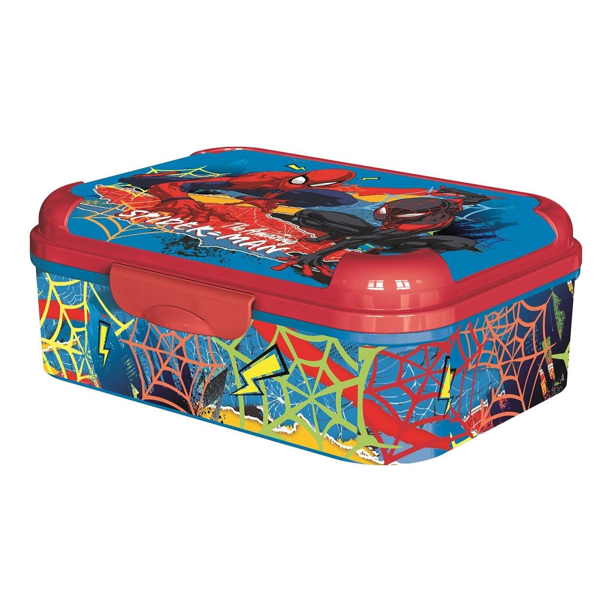 Euromic Spiderman Asker Lunch Box 17 x 13.5 x 6.2 cm - Schul Zubehoer