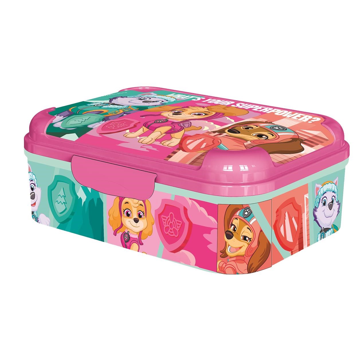 Euromic Paw Girl Asker Lunch Box 17 x 13.5 x 6.2 cm - Schul Zubehoer