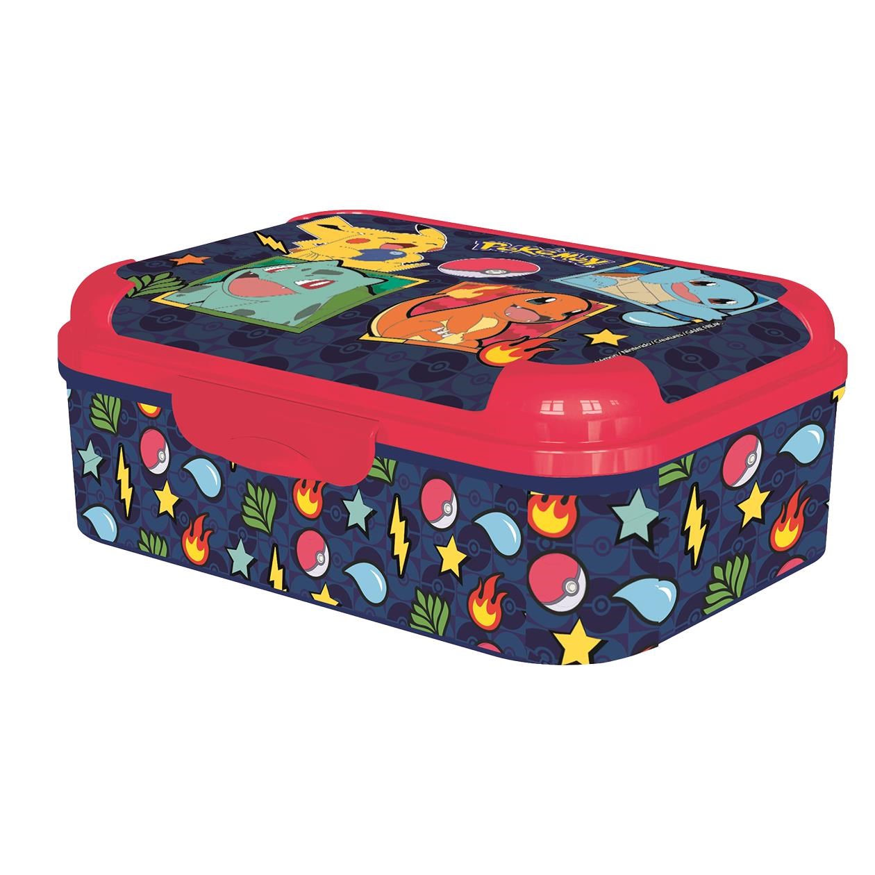 Euromic Pokémon Asker Lunch Box 17 x 13.5 x 6.2 cm - Schul Zubehoer 088808738-80843