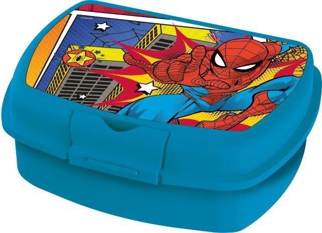Euromic Spiderman Urban Sandwich Box 16 x 12 x 7 cm - New - Schul Zubehoer