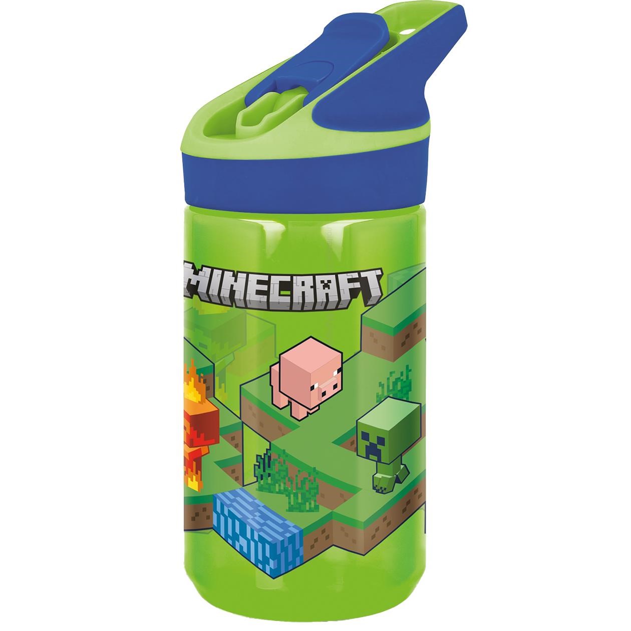 Euromic Minecraft Ecozen Water Bottle 480ml - Schul Zubehoer