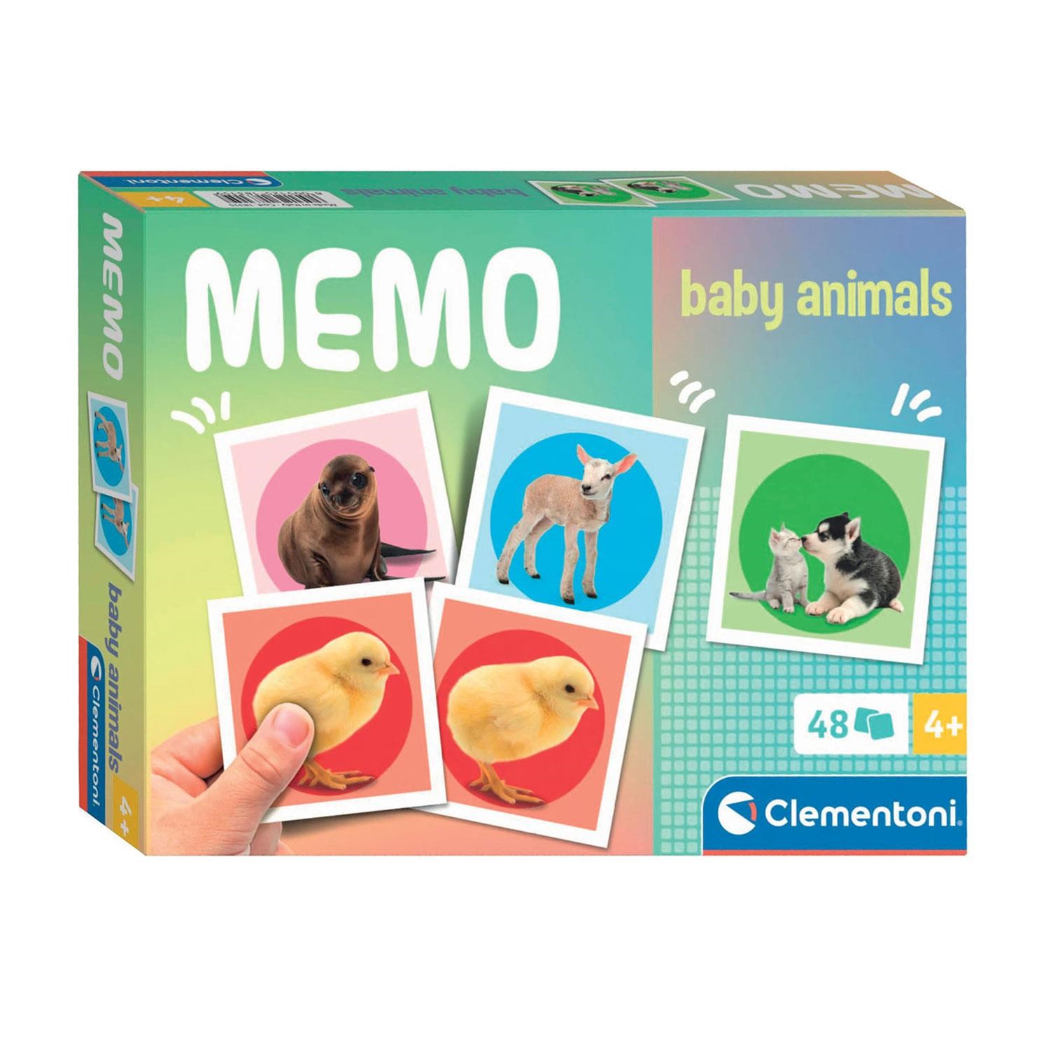 Clementoni Memo Game Baby Animals - Brettspiele