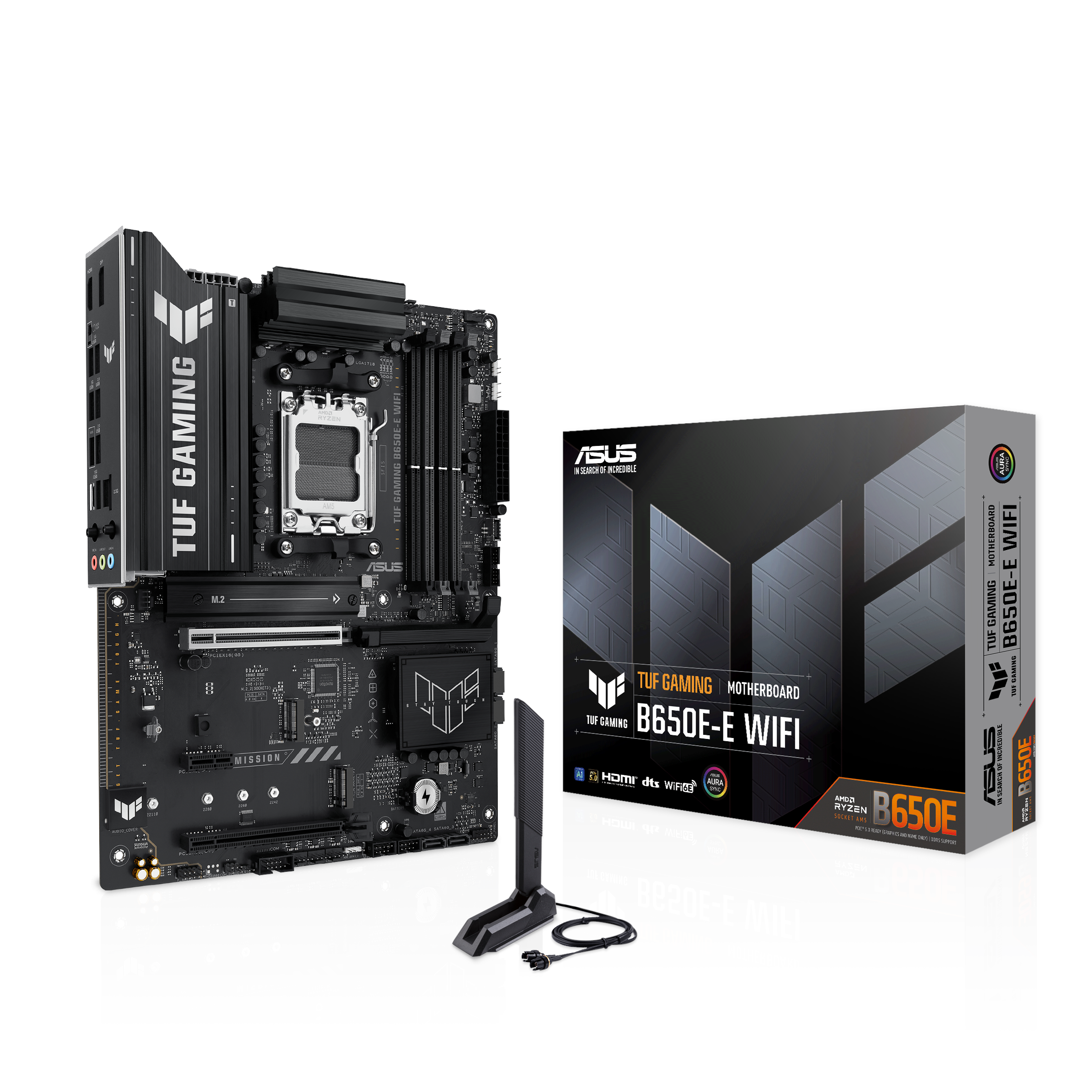 Asus Tuf Gaming B650e-e Wifi Mainboard - Amd B650 - Amd Am5 - Ddr5 Ram - Atx
