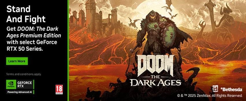 Nvidia Game Bundle - Doom: The Dark Ages Premium Edition - Grafikkarte Nvgamedoomtdape