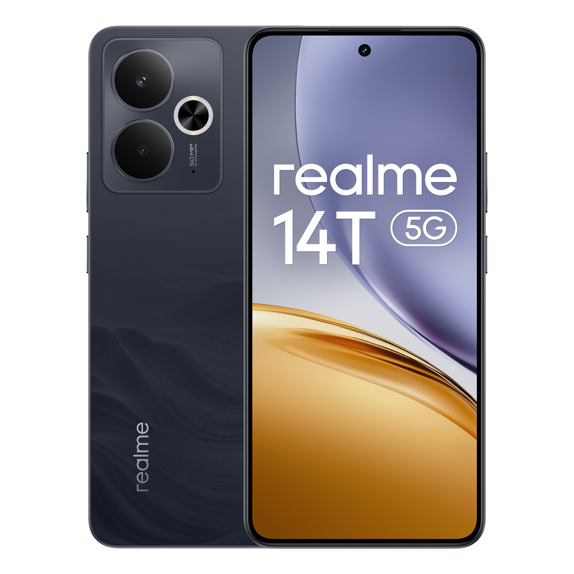 Realme 14t 5G 256gb/8gb - Obsidian Black - Handys Smartphones Schwarz 631011005591
