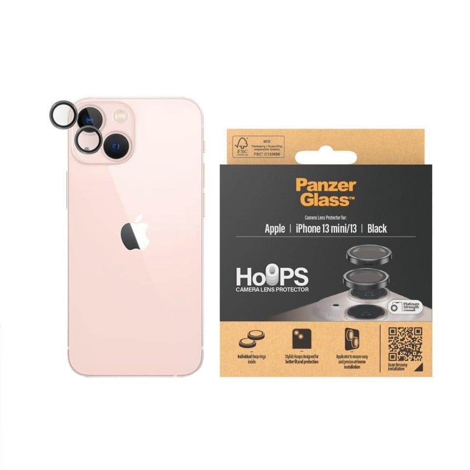 Panzerglass Hoops Camera Lens Protector Iphone 13 Mini - Black - Handys Anderes Zubehoer