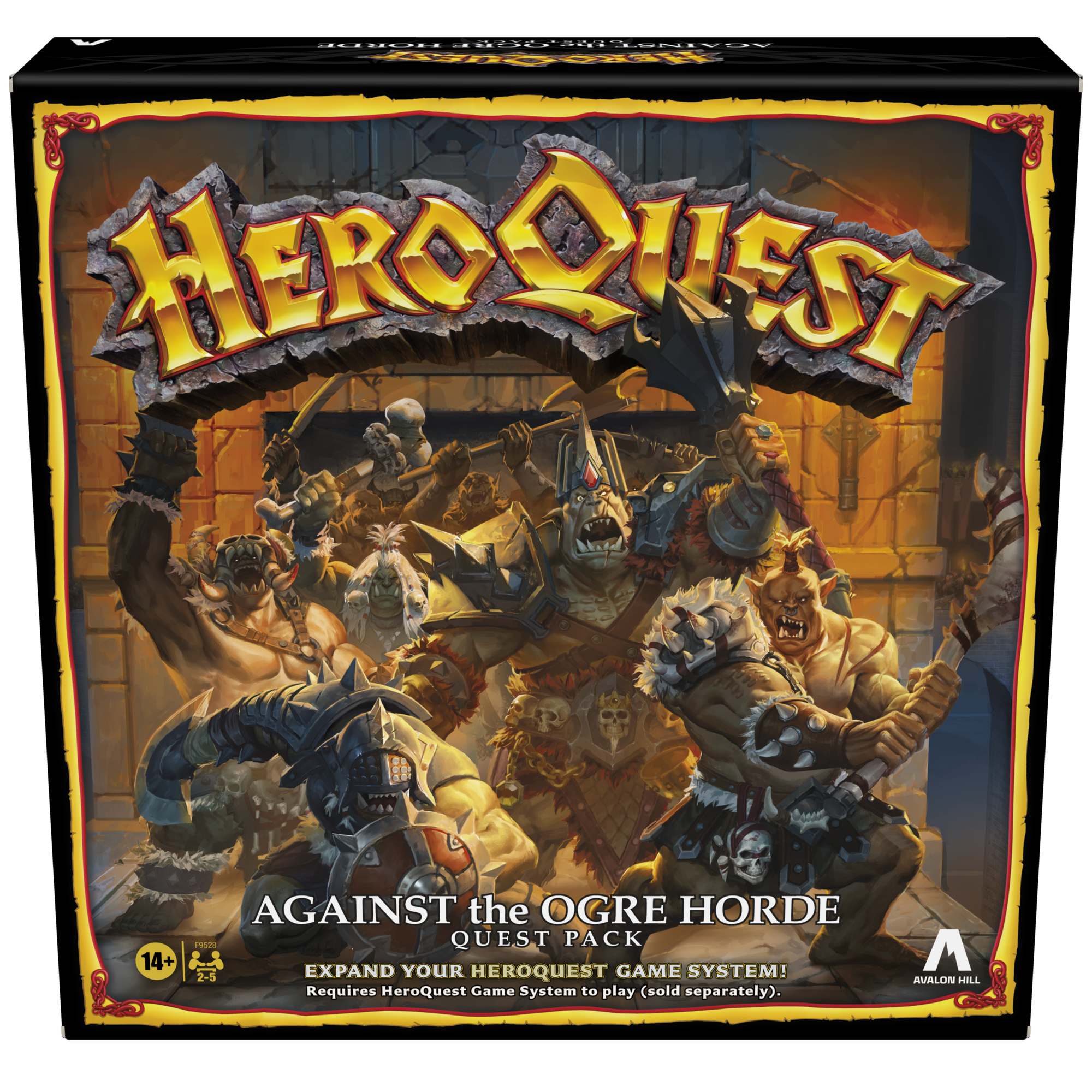 Avalon Hill Heroquest Against The Ogre Horde Quest Pack - Requires Heroquest Game System to Play (English) - Brettspiele