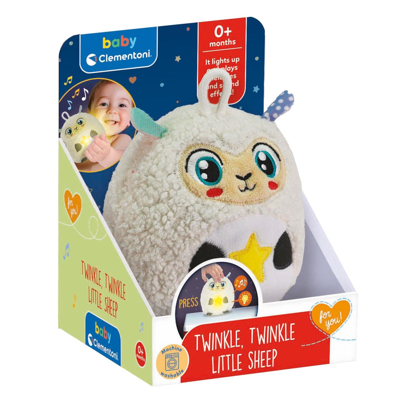 Clementoni Twinkle Twinkle - Kleines Schaf - Baby Spielzeug 17499