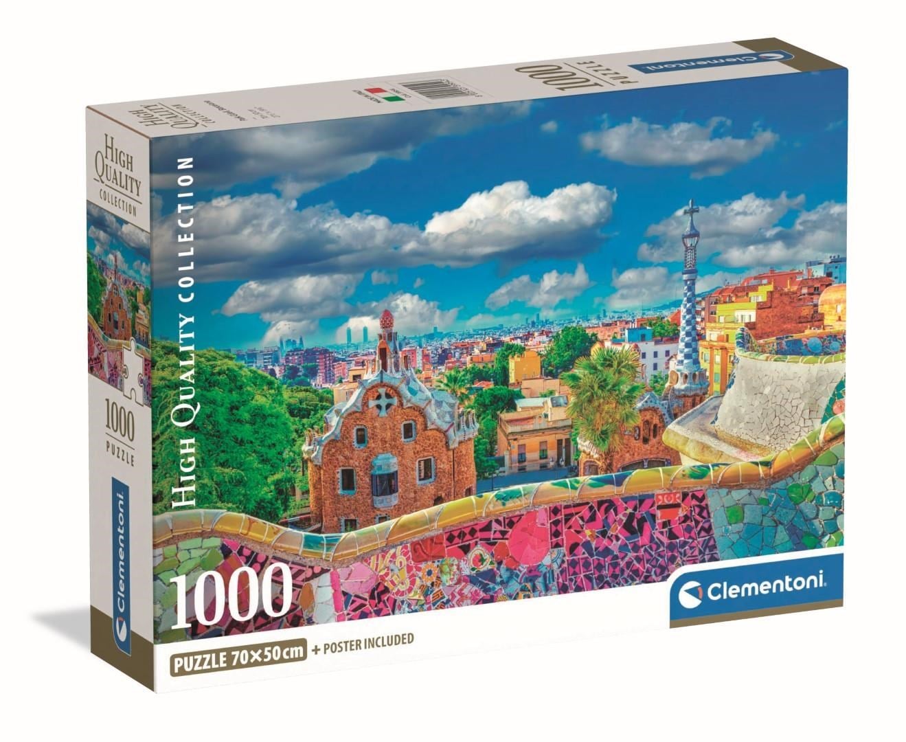 Clementoni Puzzle Hqc Park Güell, Barcelona, 1000-teilig