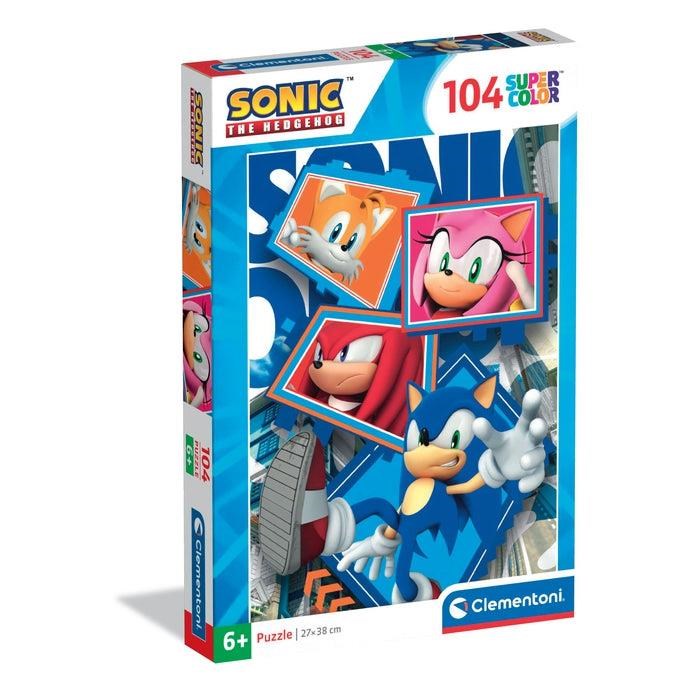 Clementoni Sonic Super Colour Puzzle (104) 25038