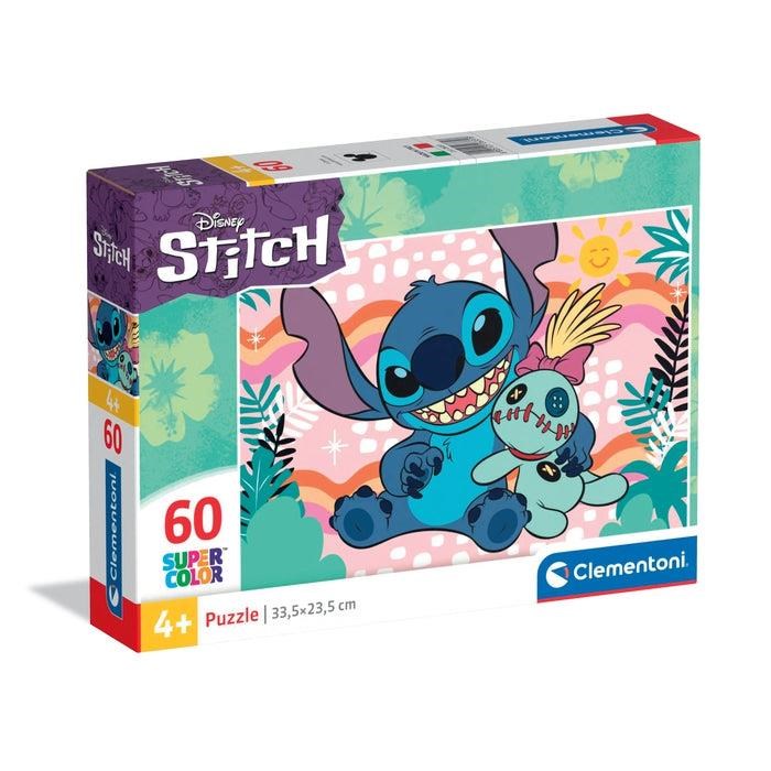 Clementoni Disney Stitch Super Colour Puzzle (60) 26331