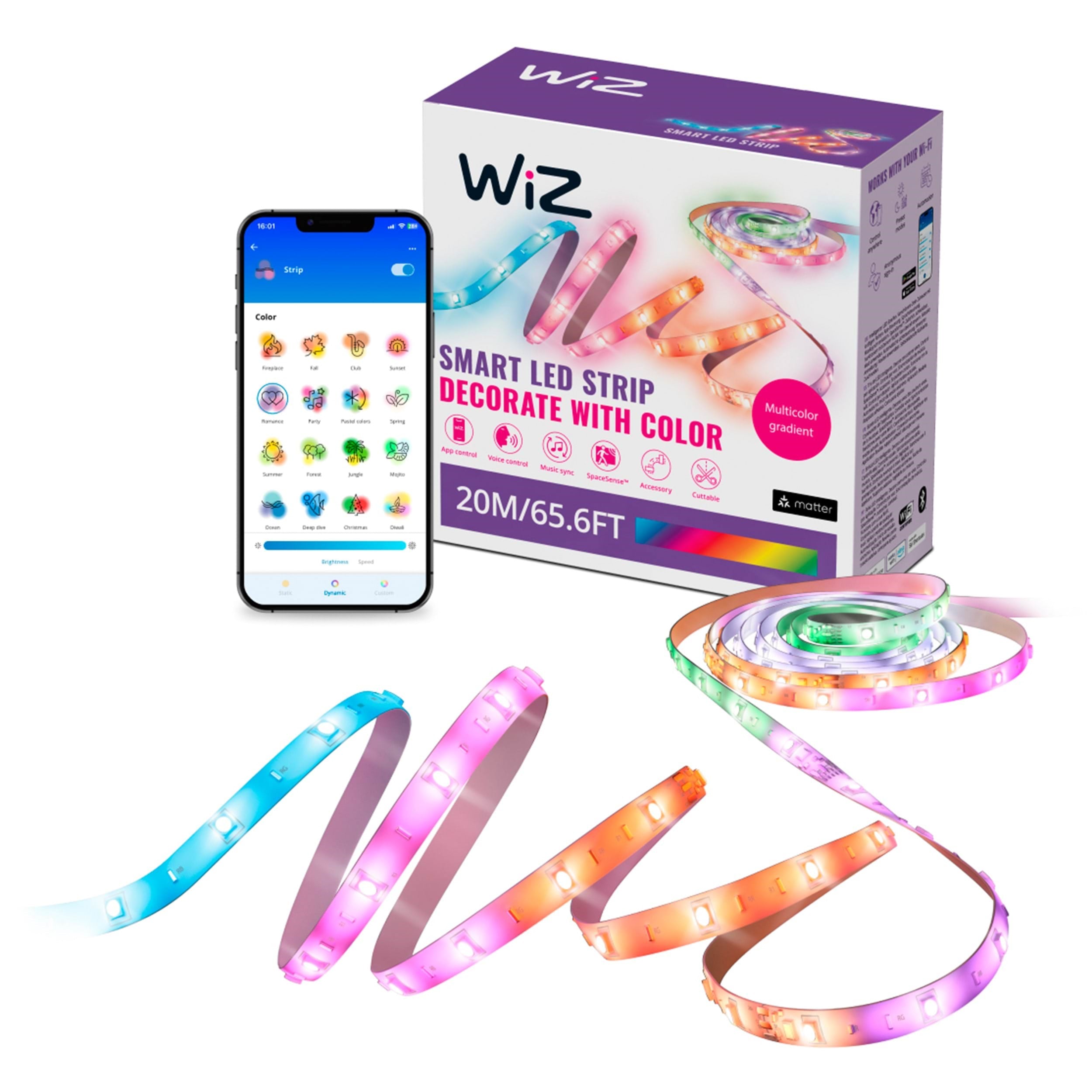 Wiz Rgbic Led Strip 20m - Smart Home 929004126101