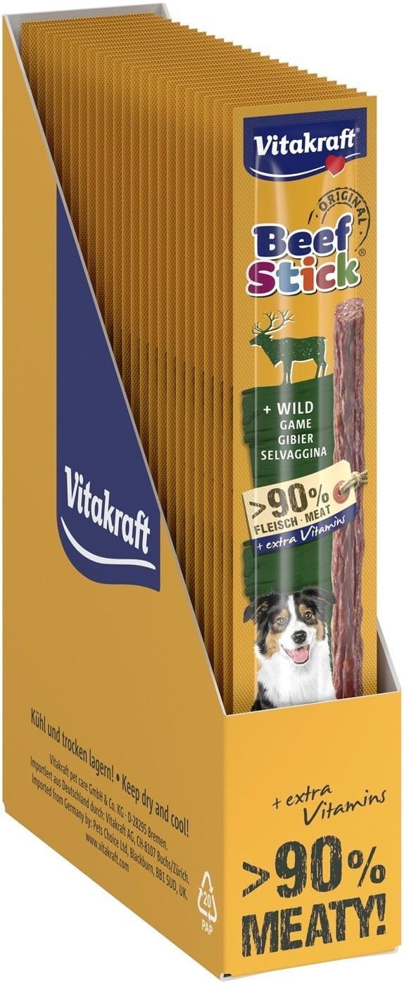 Vitakraft - Meat Stick 25x12gr - Game - Hunde 61040