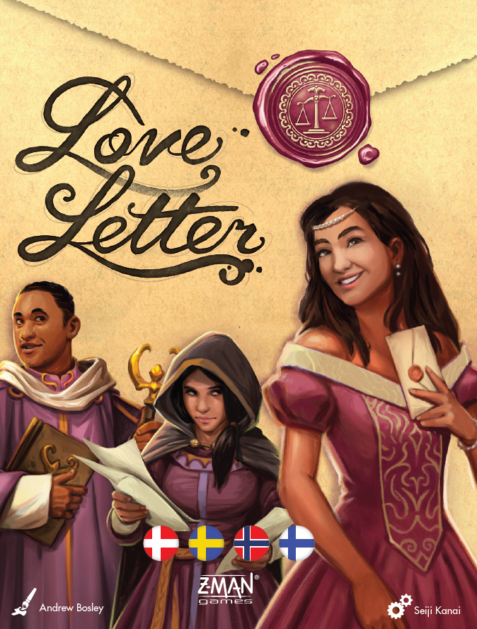 Asmodee Love Letter Nordic - Brettspiele Mdg303