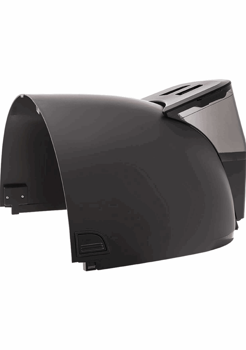 Whisker Litter Hopper W/bonnet Black - Katzen