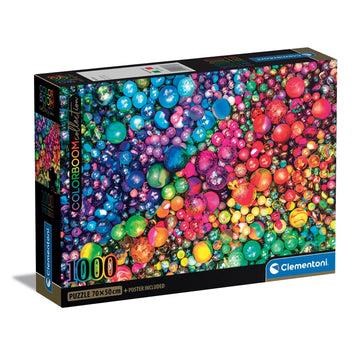 Clementoni Colourbloom Marbles (1000) - Puzzle