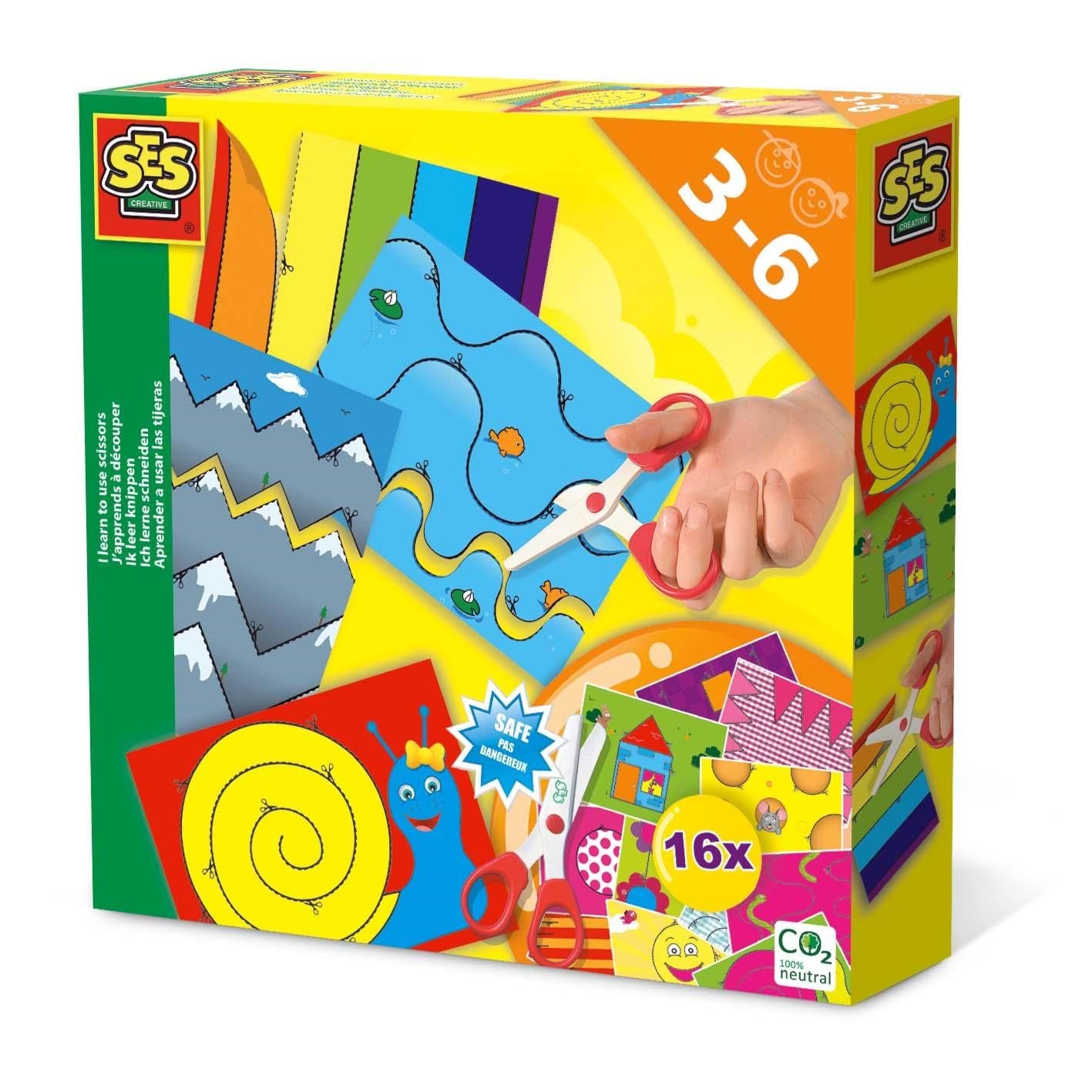 Ses Creative I Learn to Use Scissors - Kreativ Spiele 14809