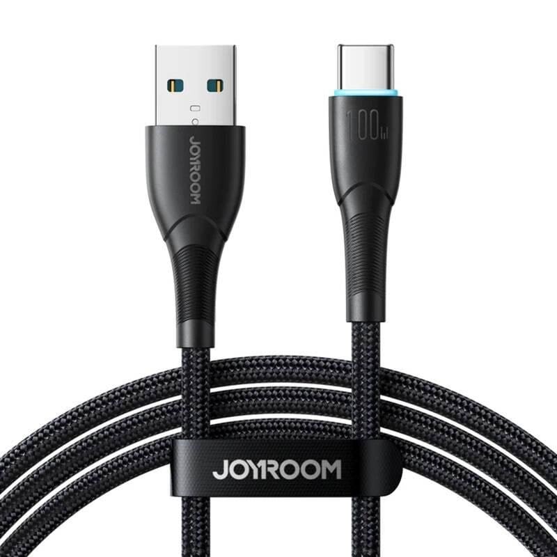 Joyroom Starry Series Sa32-ac6 100w Usb-a / Usb-c Cable 1m - Black - Usb Kabel