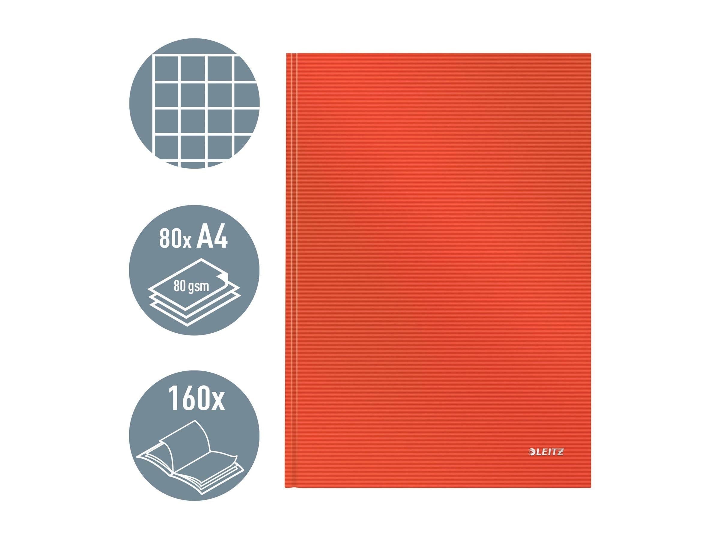 Esselte Leitz Solid - Notebook - A4 - 80 Sheets - Bloecke Formulare Und Notizbuecher