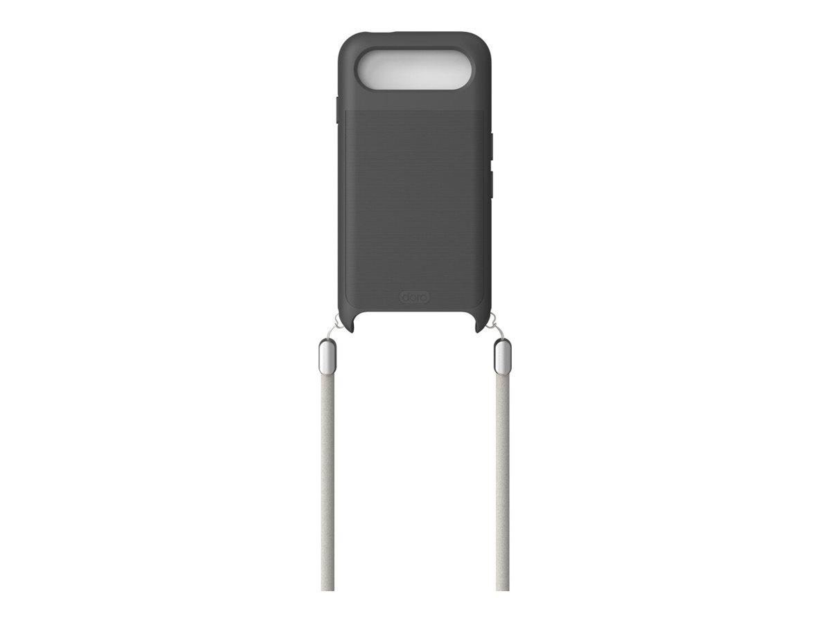 Doro Aurora A21 - Tpu Case - Graphite Strap - Handys Cover Cases