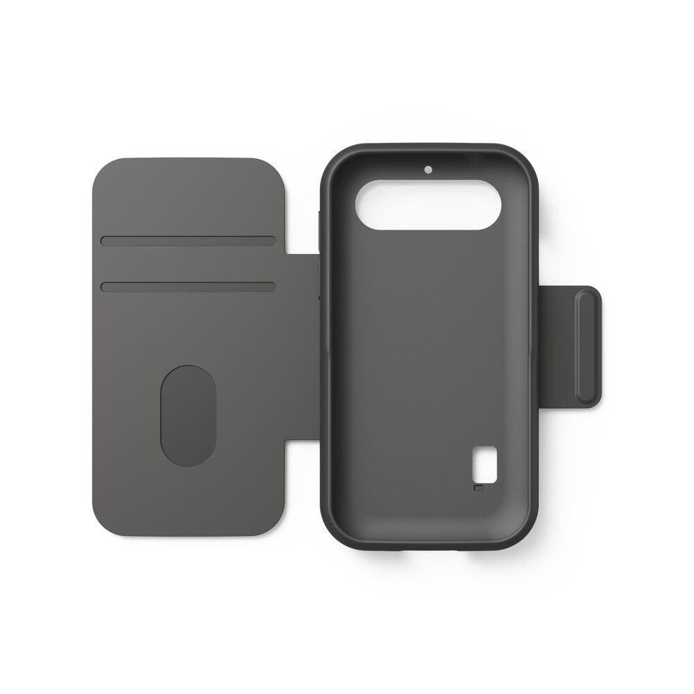 Doro Leva X10/l10/l11 - Wallet Case - Dark Grey - Handys Cover Cases 8879