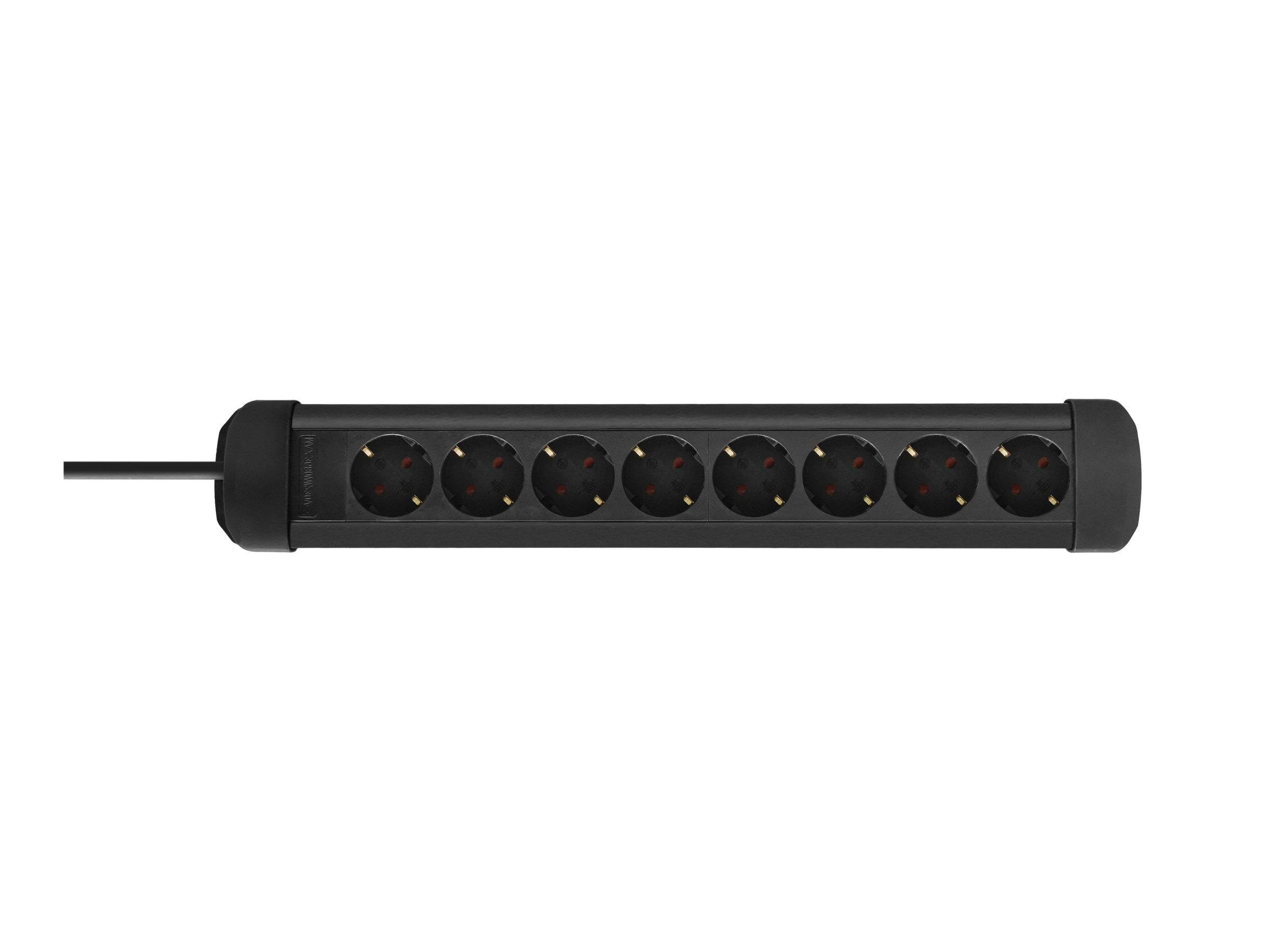 Deltaco Power Strip - 3 m - Stromkabel Extern
