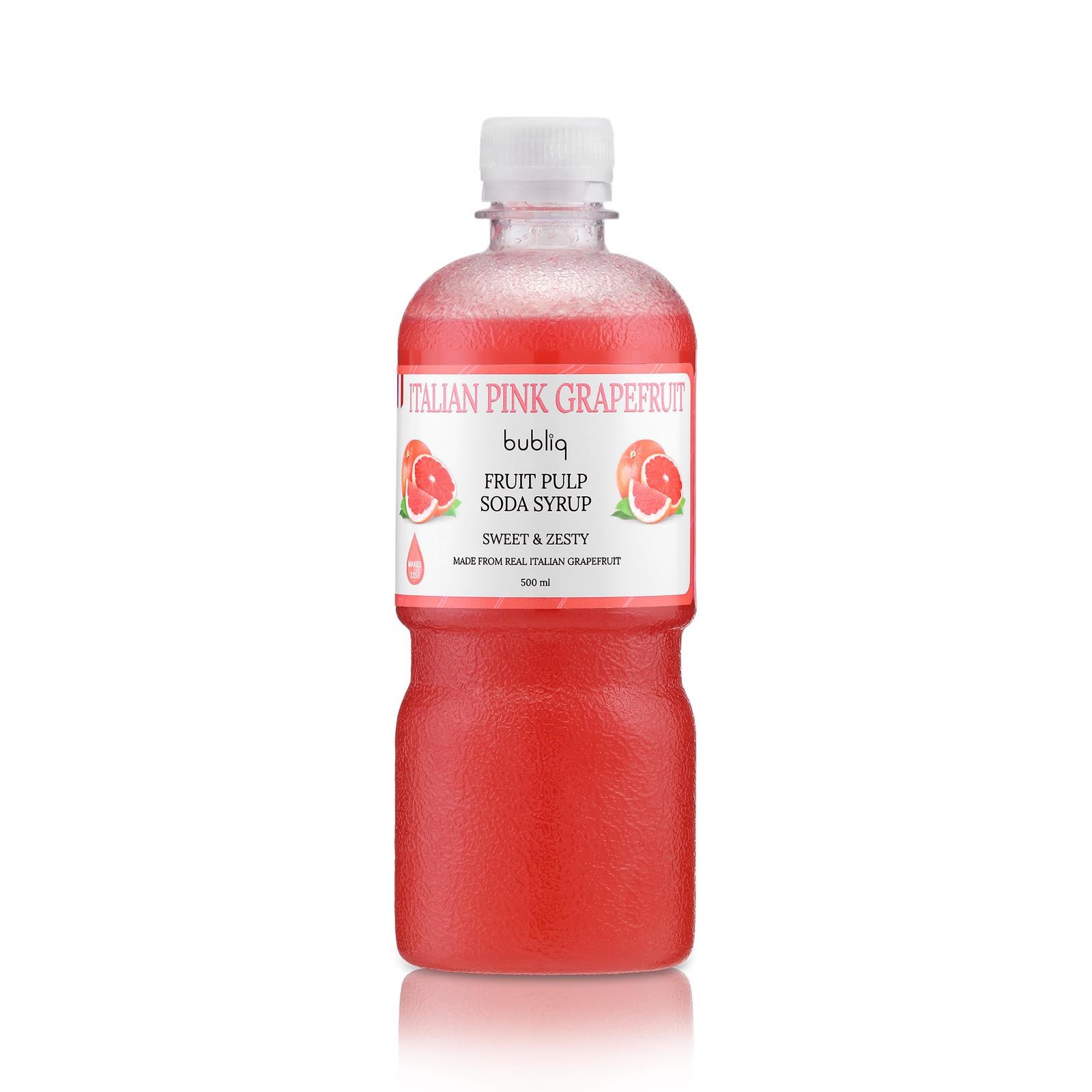 Bubliq Italian Pink Grapefruit - Soda Maschinen