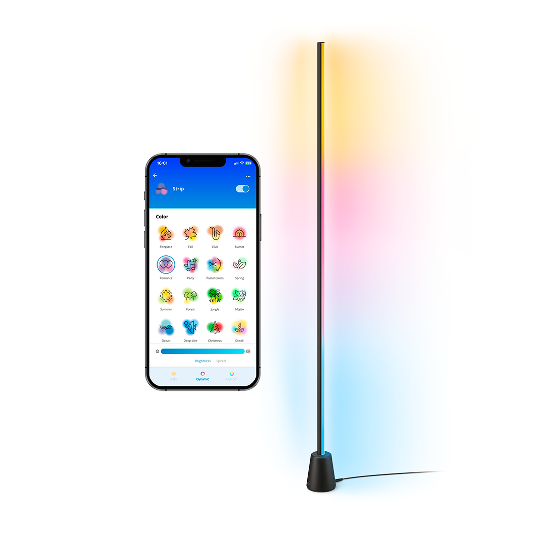 Wiz Gradient Floor Light - 1,4 m - Smart Home 929004732801