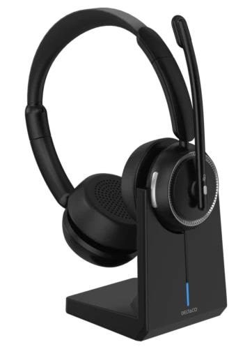 Kopfhörer - Deltaco Hl-100 Wireless Stereo Headset - Kopfhoerer/headsets