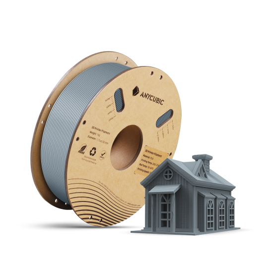 Anycubic Pla Basic 1.75 mm 1 KG Silver - Filament 3D Drucker