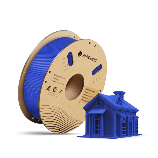 Anycubic Pla Basic 1.75 mm 1 KG Blue - Filament 3D Drucker