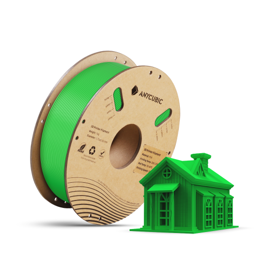Anycubic Pla Basic 1.75 mm 1 KG Green - Filament 3D Drucker