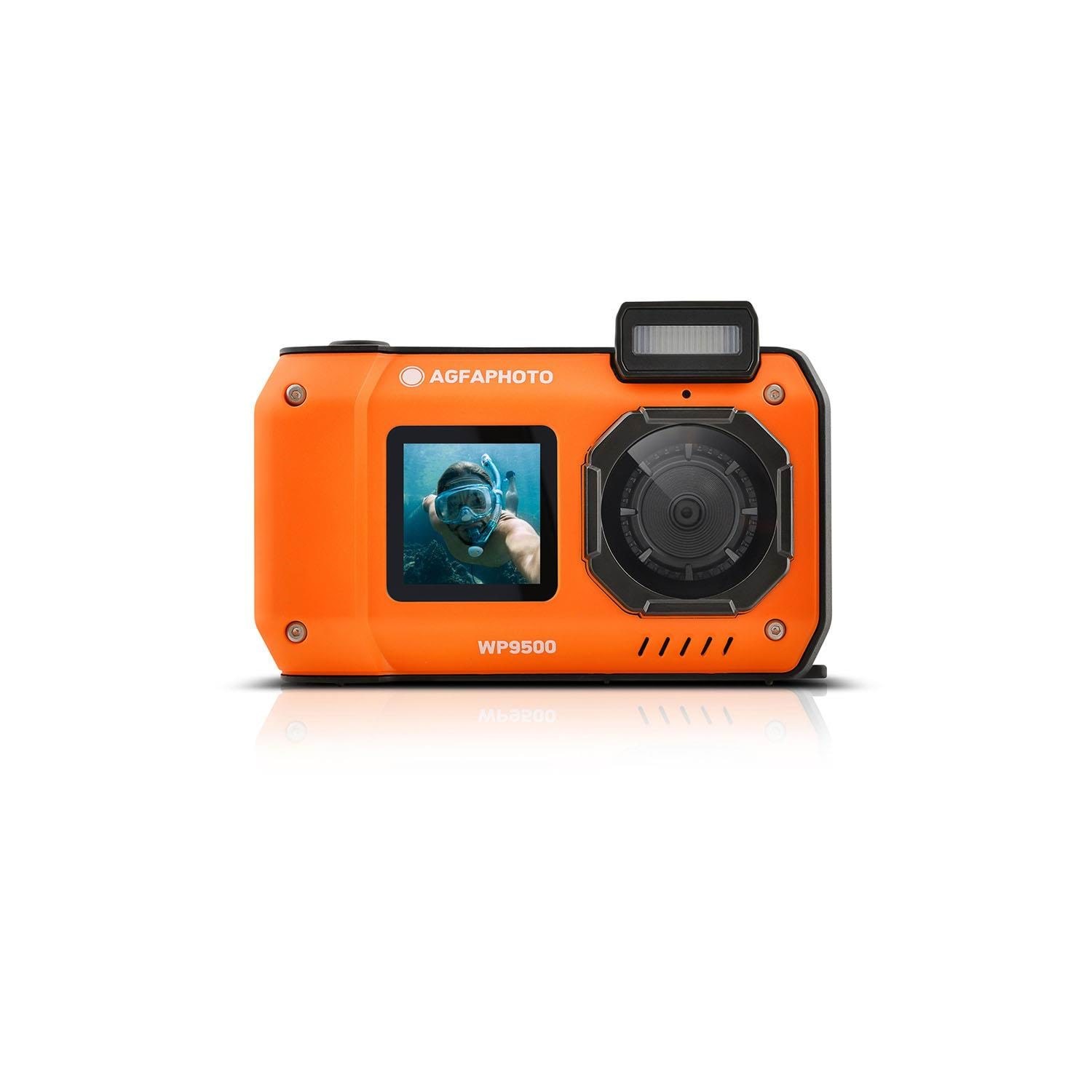 Agfa Photo Realishot Wp9500 - Waterproof Compact Digital Camera - Orange - Digital Kameras